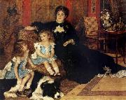 Pierre-Auguste Renoir Madame Charpenting and Children oil painting reproduction